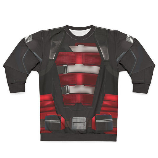 U.S. Agent Long Sleeve Shirt, Thunderbolts Character Costume