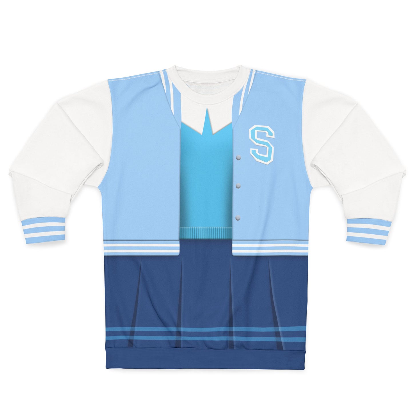 Addison Varsity Long Sleeve Shirt, Zombies The Re-Animated Series Costume