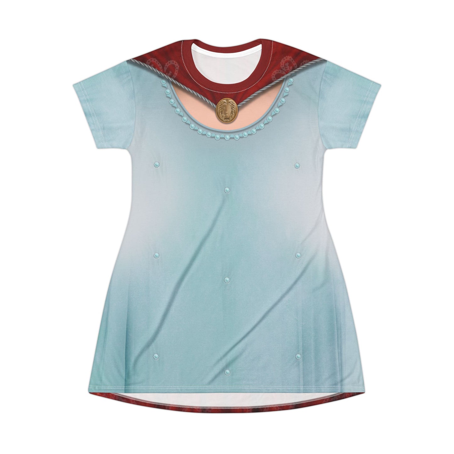 Queen Lucy Pevensie Short Sleeve Dress, The Chronicles of Narnia Costume