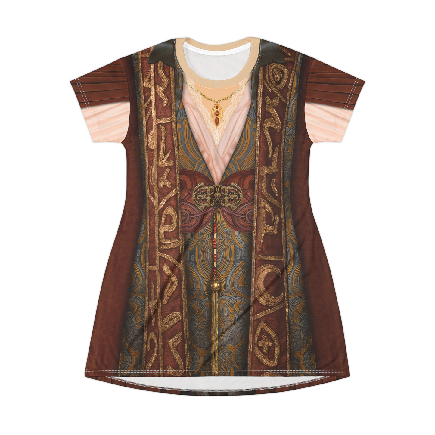 Madame Morrible Short Sleeve Dress, Wicked Character Inspired Costume