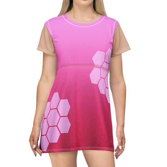 Addison Cheerleader Pink Short Sleeve Dress, Zombies The Re-Animated Series Costume