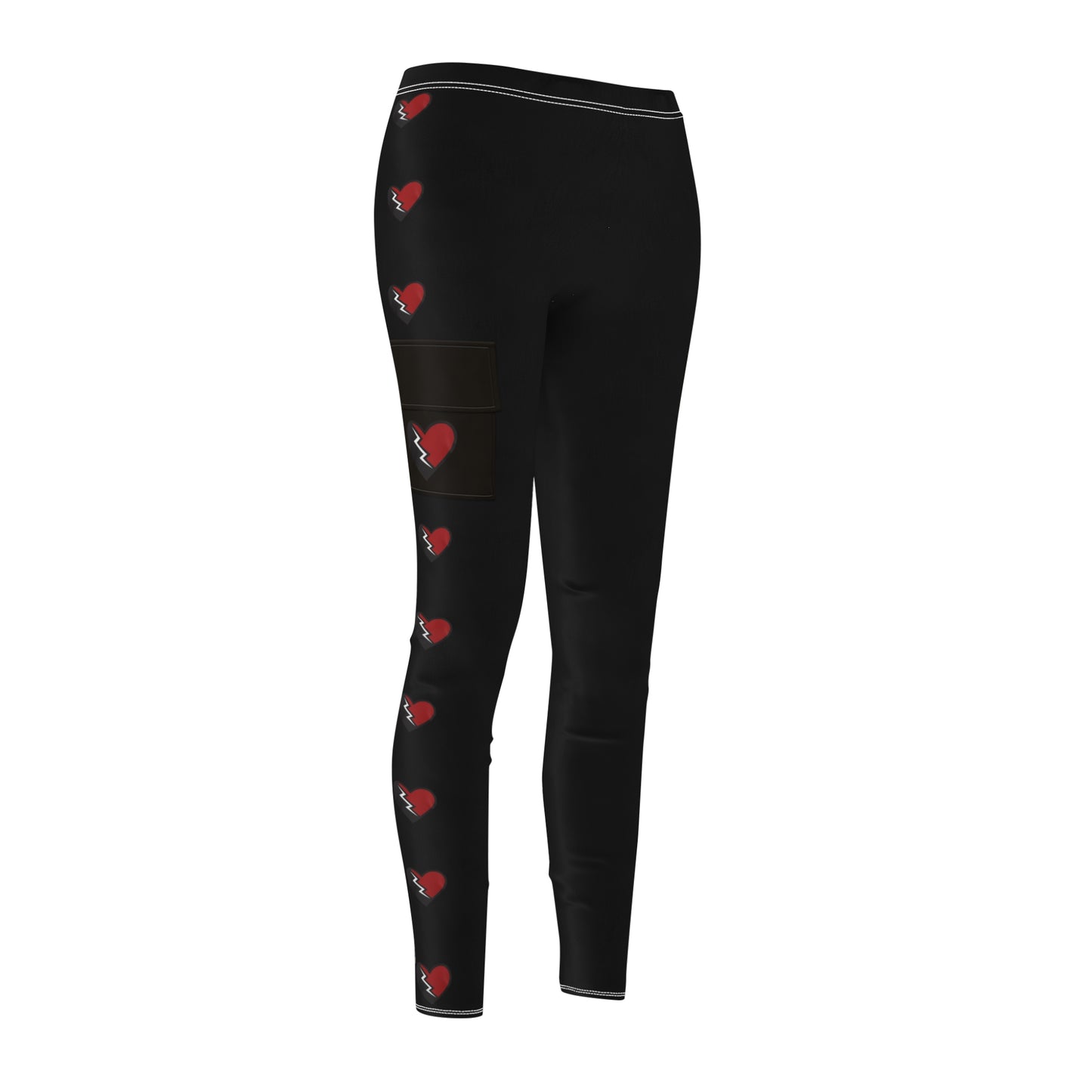 Red Dance Practice Leggings, Descendants Shuffle of Love Costume