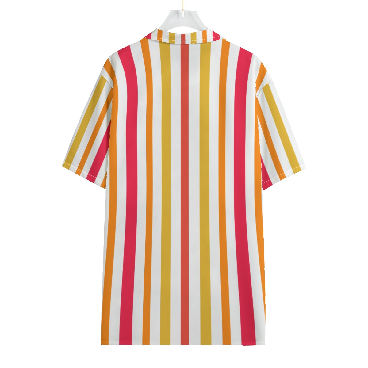 Bert Mary Poppins Button Up Shirt, Retro Vertical Stripe Pattern, Vintage Musical Inspired Cosplay, Movie Characters Costume, Beach Outfits