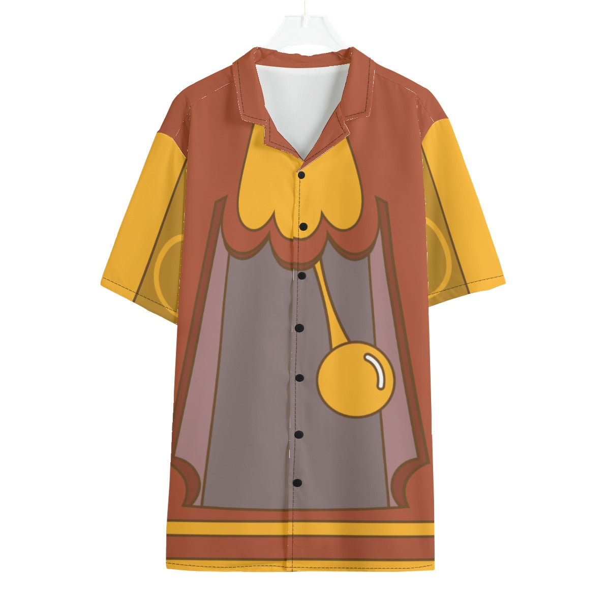 Cogsworth Button Up Shirt, Beauty and the Beast Costume, Disneyland Cosplayer, Disney World Family Outfits, Vacation Shirts, Be Our Guest