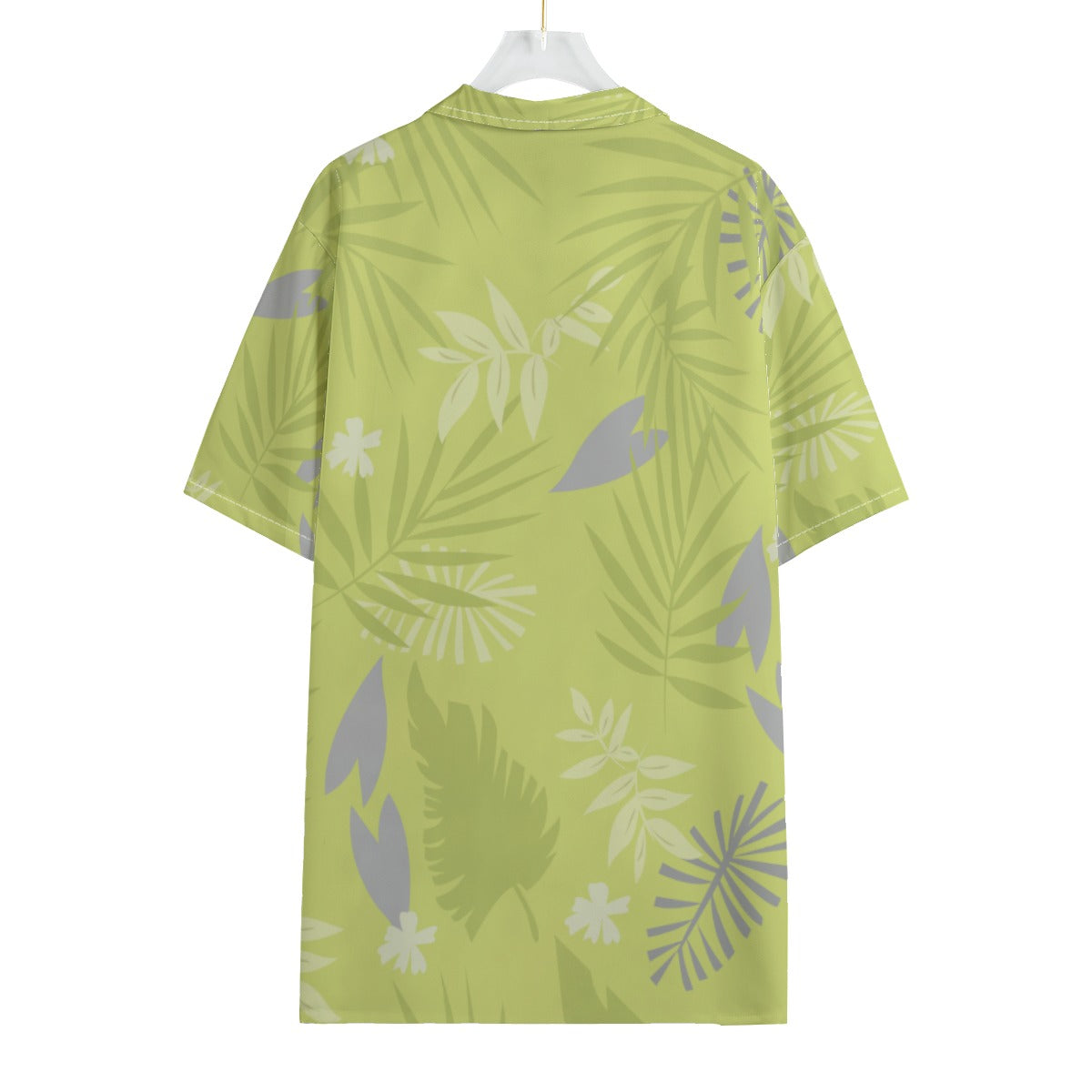 Nick Wilde Button Up Shirt, Tropical Leaf Hawaii Pattern, Zootopia Costume, Aloha Family Shirts, Summer Trip Clothes, Disney Cruise Beach