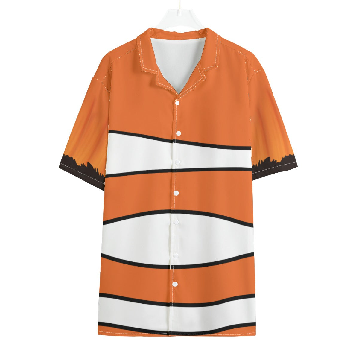 Nemo Button Up Shirt, Marlin Finding Nemo Costume, Disneyland Hawaiian, Disney World Family Outfits, Vacation Shirts, Pixar Fish Movie Tee