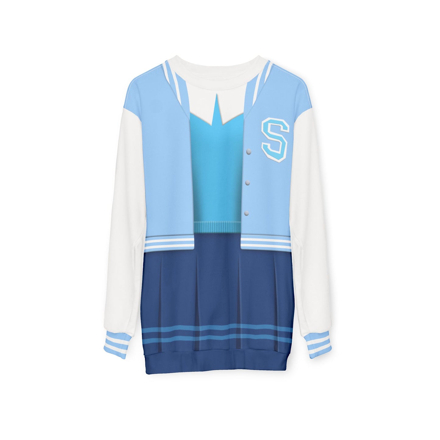 Addison Varsity Long Sleeve Shirt, Zombies The Re-Animated Series Costume