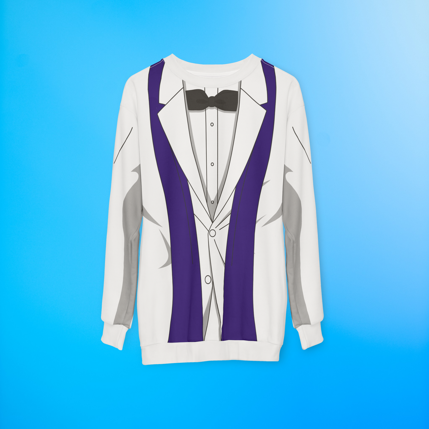 Gambit White Tuxedo Long Sleeve Shirt, X-Men 1997 Costume