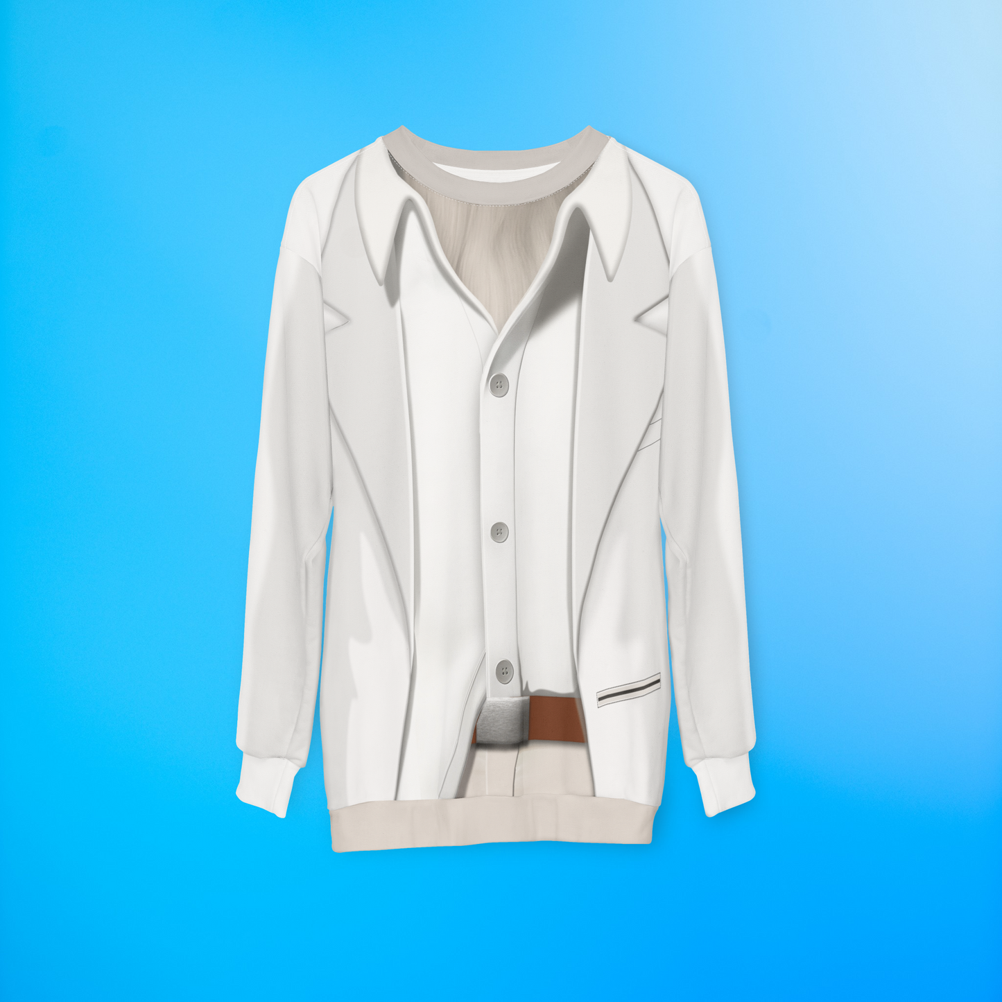 Mr. Wolf Long Sleeve Shirt, The Bad Guys Movie 2 Character Inspired Costume
