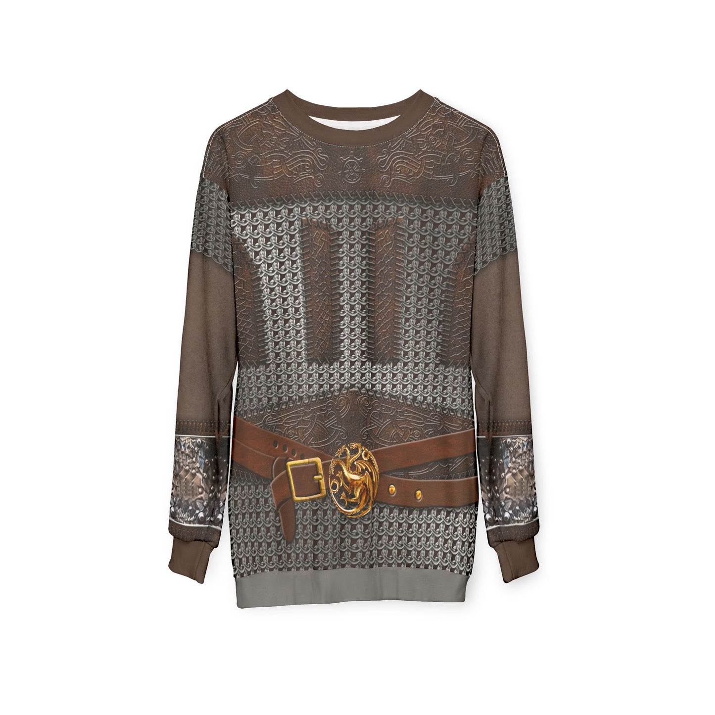 Viking Ver.1 Long Sleeve Shirt, Medieval Chainmail Armor Costume