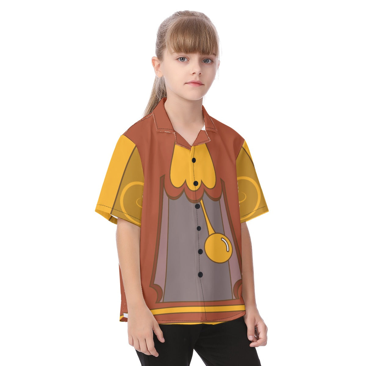 Cogsworth Button Up Kid Shirt, Beauty and the Beast Cosplay, Disneyland Trip Family Outfits, Walt Disney World Vacation, Disney Kid Costumes