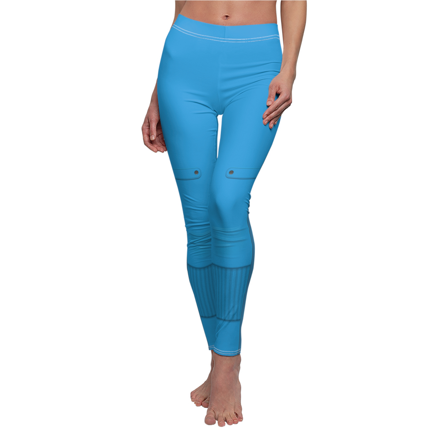Invisible Woman Leggings, The Fantastic Four Character Inspired Costume
