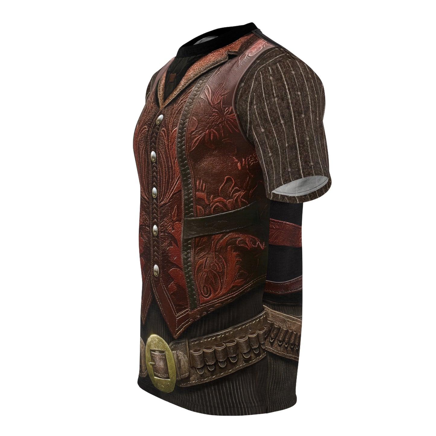 Arthur Wild West Cowboy Shirt, Red Dead Games Character Costume