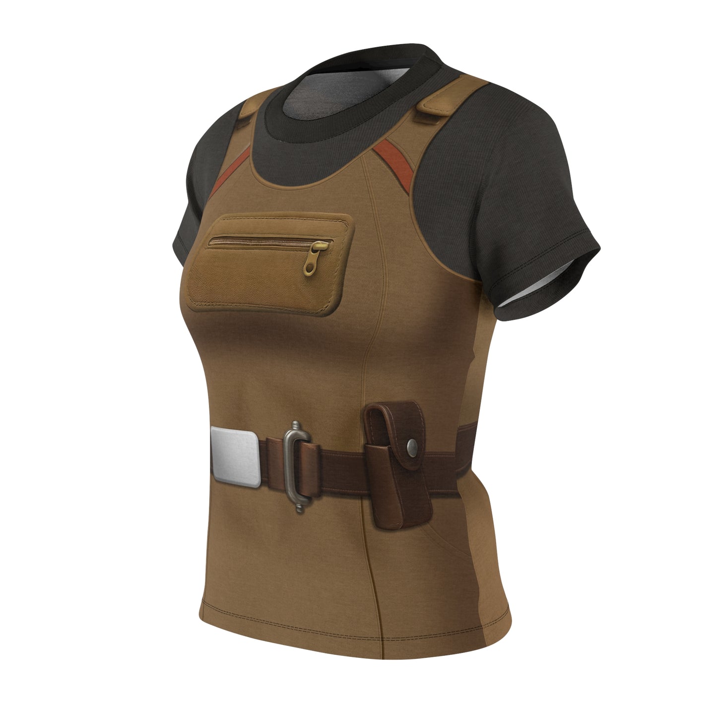 Pigtail Women's Shirt, The Bad Guys Movie 2 Character Inspired Costume