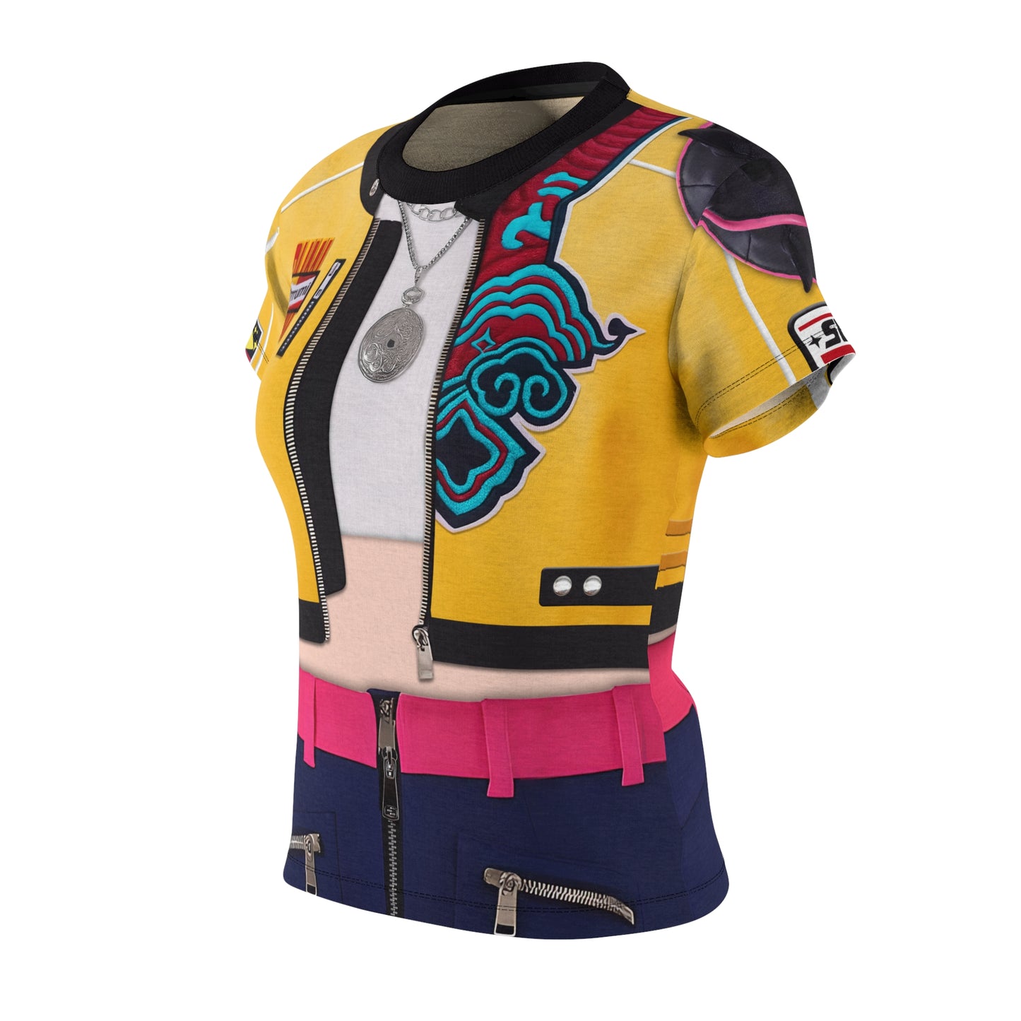 Kpop Yellow Style Women's Shirt, IdoI Girl Group Inspired Cosplay Costume