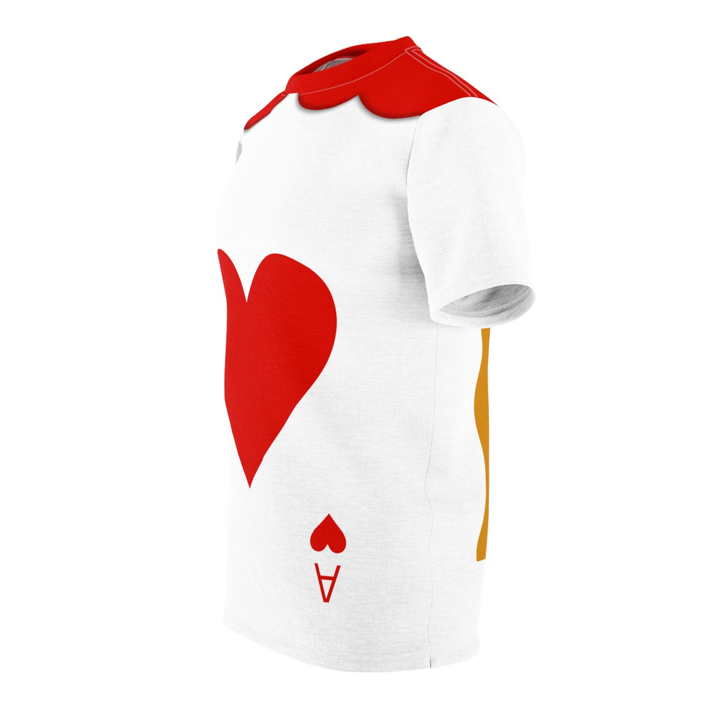 Card Soldier Ace of Hearts Shirt, Alice in Wonderland Inspired Costume