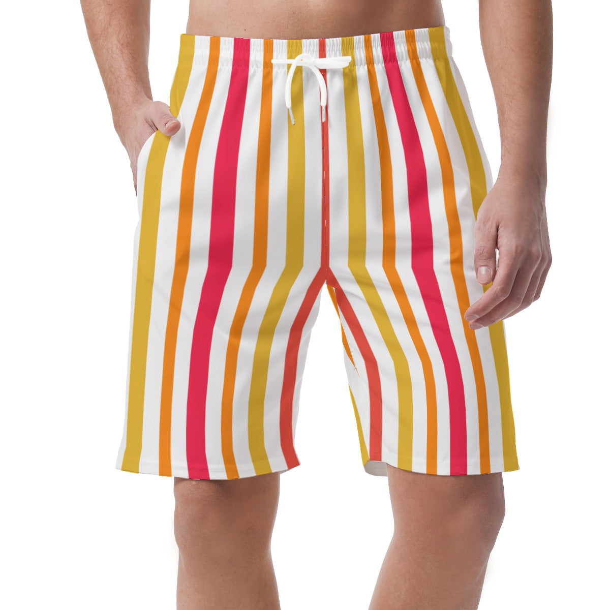 Bert Mary Poppins Summer Pants, Retro Vertical Stripe Pattern, Disney Vintage Musical Cosplay, Easy Shorts, Elastic Waistband, Comfy Costume