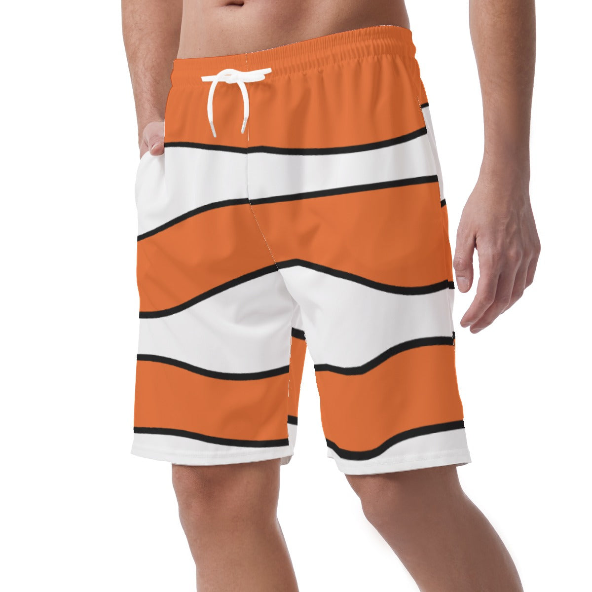 Nemo Shorts, Marlin Finding Nemo Pants, Bounding Shorts, Disney Easy Shorts, Elastic Waistband, Comfy Costume, Pixar Fish Movie Outfits