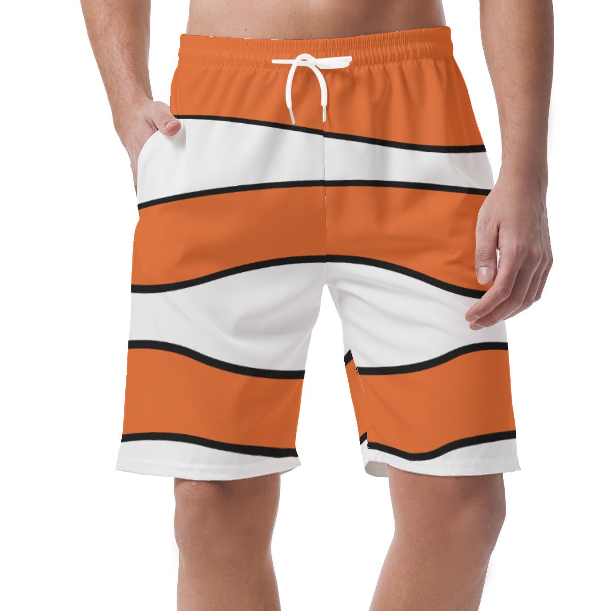Nemo Shorts, Marlin Finding Nemo Pants, Bounding Shorts, Disney Easy Shorts, Elastic Waistband, Comfy Costume, Pixar Fish Movie Outfits