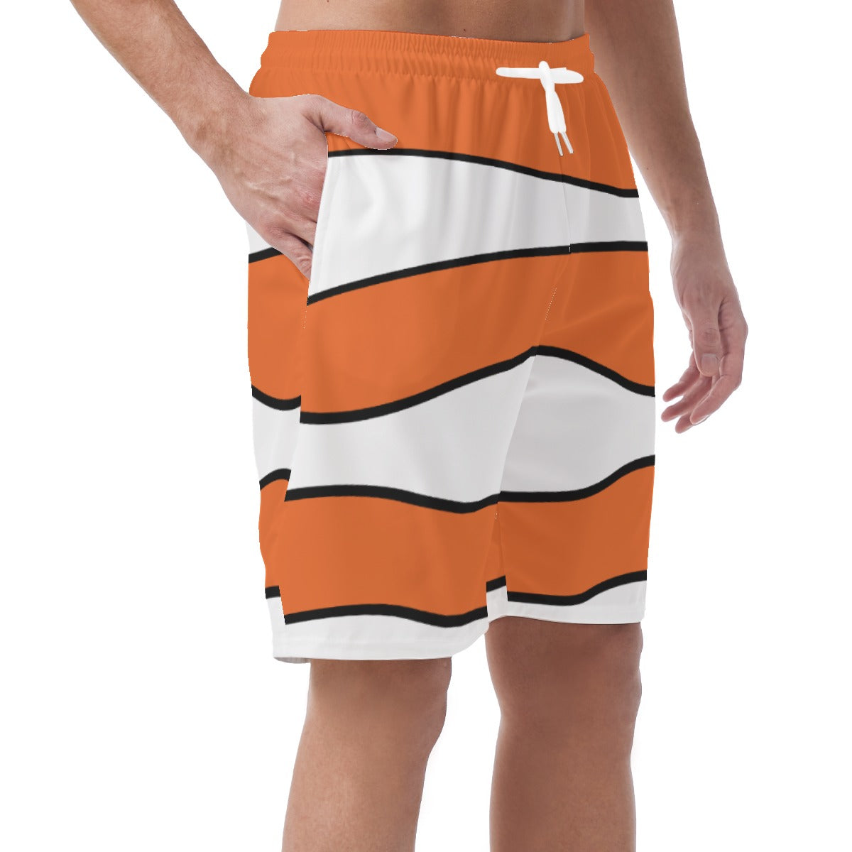 Nemo Shorts, Marlin Finding Nemo Pants, Bounding Shorts, Disney Easy Shorts, Elastic Waistband, Comfy Costume, Pixar Fish Movie Outfits