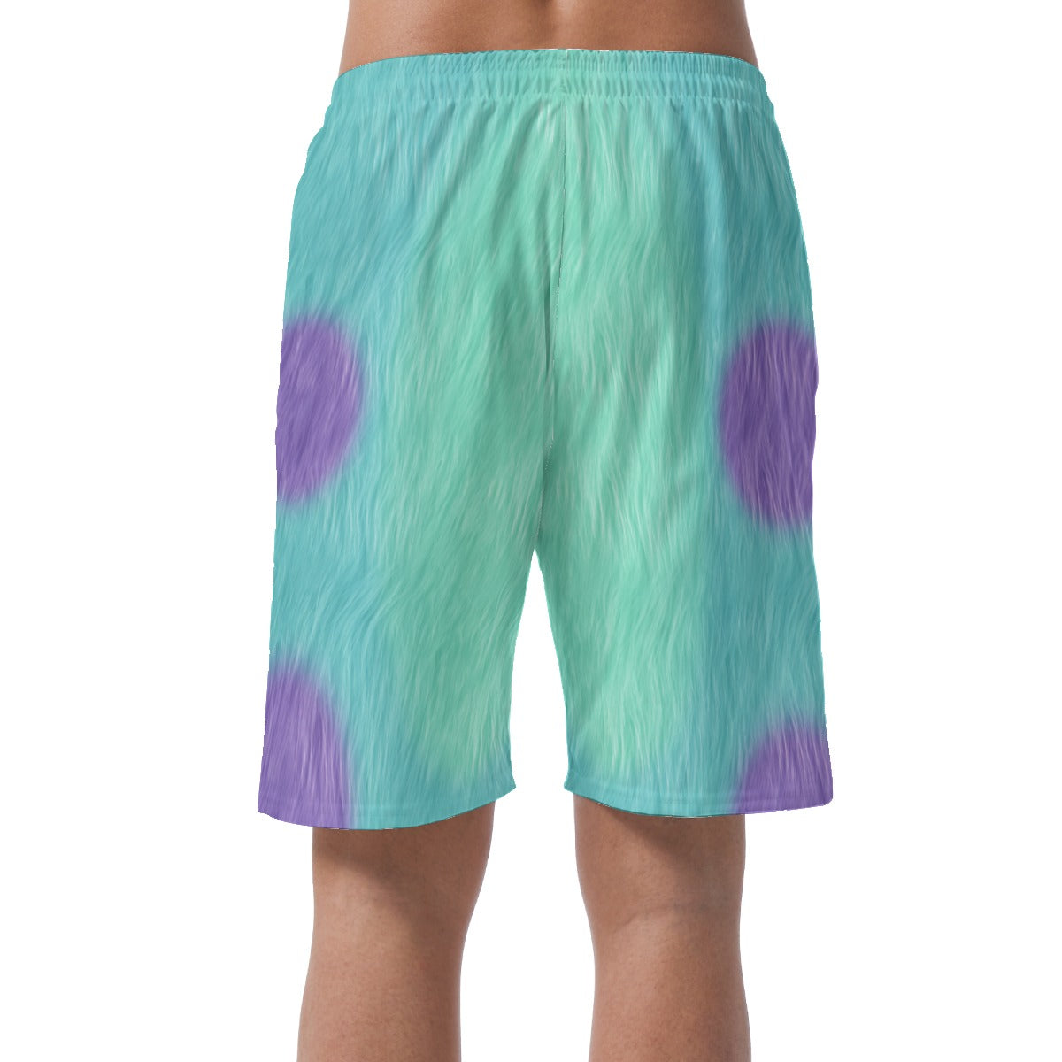 Sulley Monsters Shorts, Monsters Inc Cosplay, Disney Pixar Costume, Summer Vacation Trip Pants, Easy Comfy Shorts, Elastic Waistband Shorts