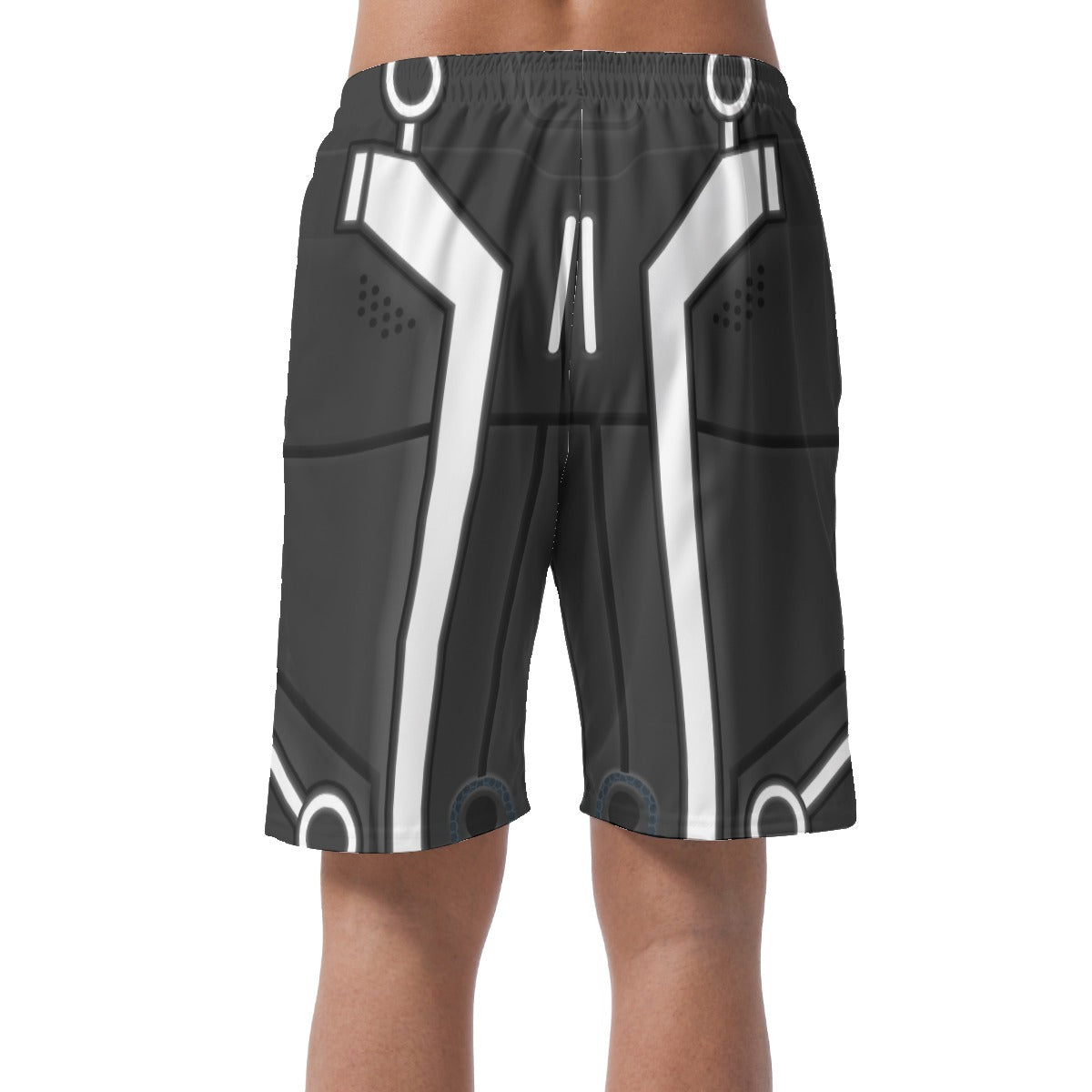 Tron Pants, Tron Legacy Costume, Sam Flynn Cosplay, Disney Fantasy Sci Fi Film, Halloween Gifts, Easy Comfy Shorts, Elastic Waistband Shorts