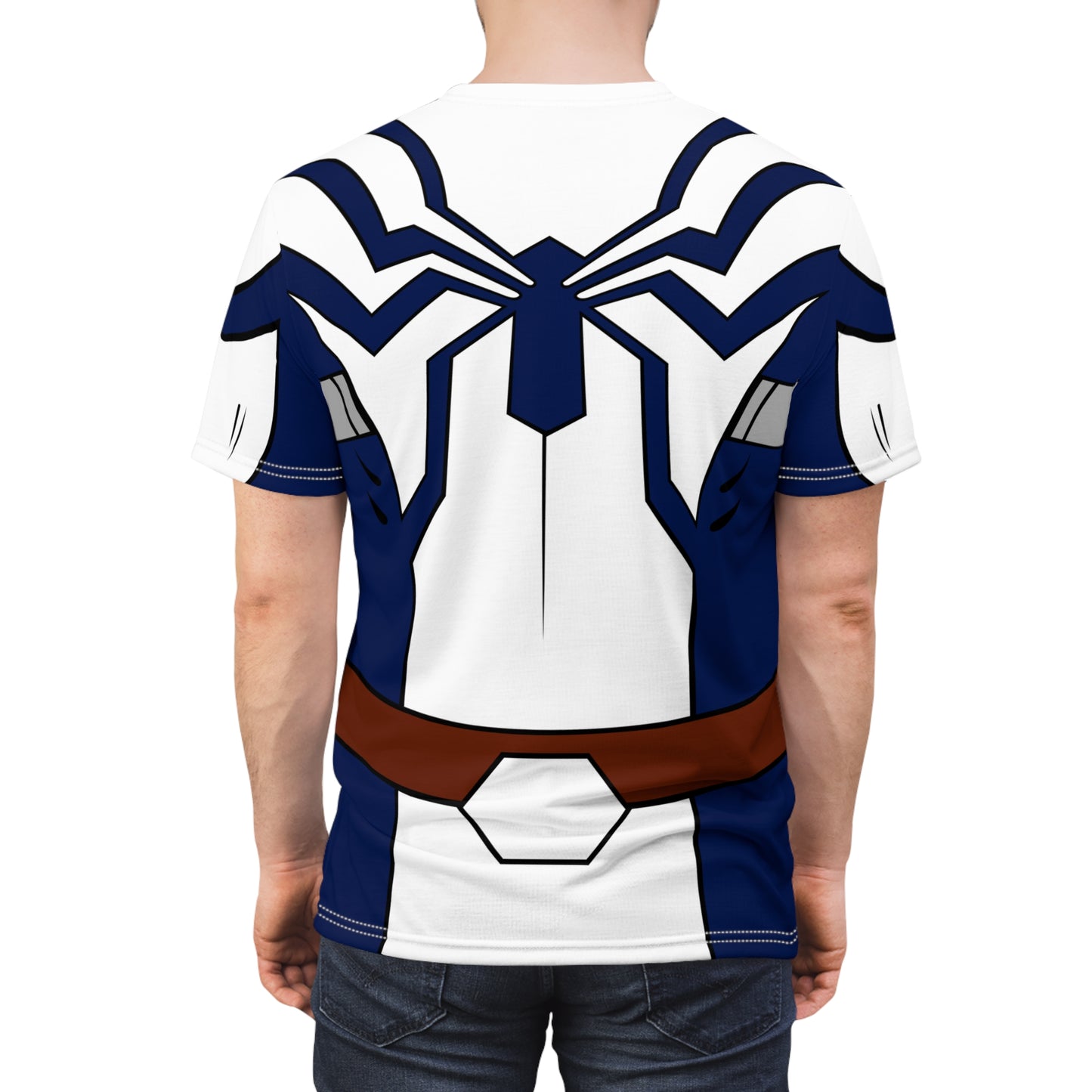 Spider-Man White Suit Shirt, Your Friendly Neighborhood Spider-Man Costume