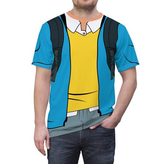 Peter Parker Blue Shirt, Your Friendly Neighborhood Spider-Man Costume