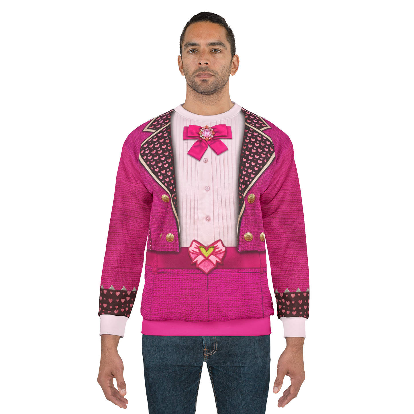 Pink Cute Look Long Sleeve Shirt, Descendants 5 Wicked Wonderland Costume