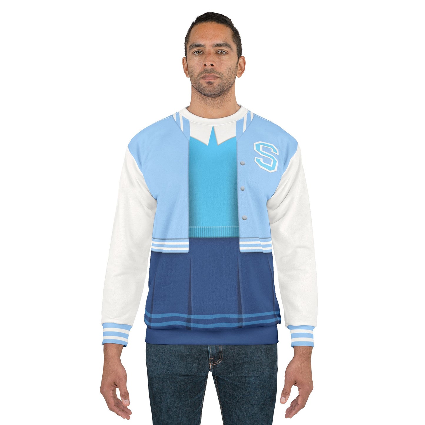 Addison Varsity Long Sleeve Shirt, Zombies The Re-Animated Series Costume