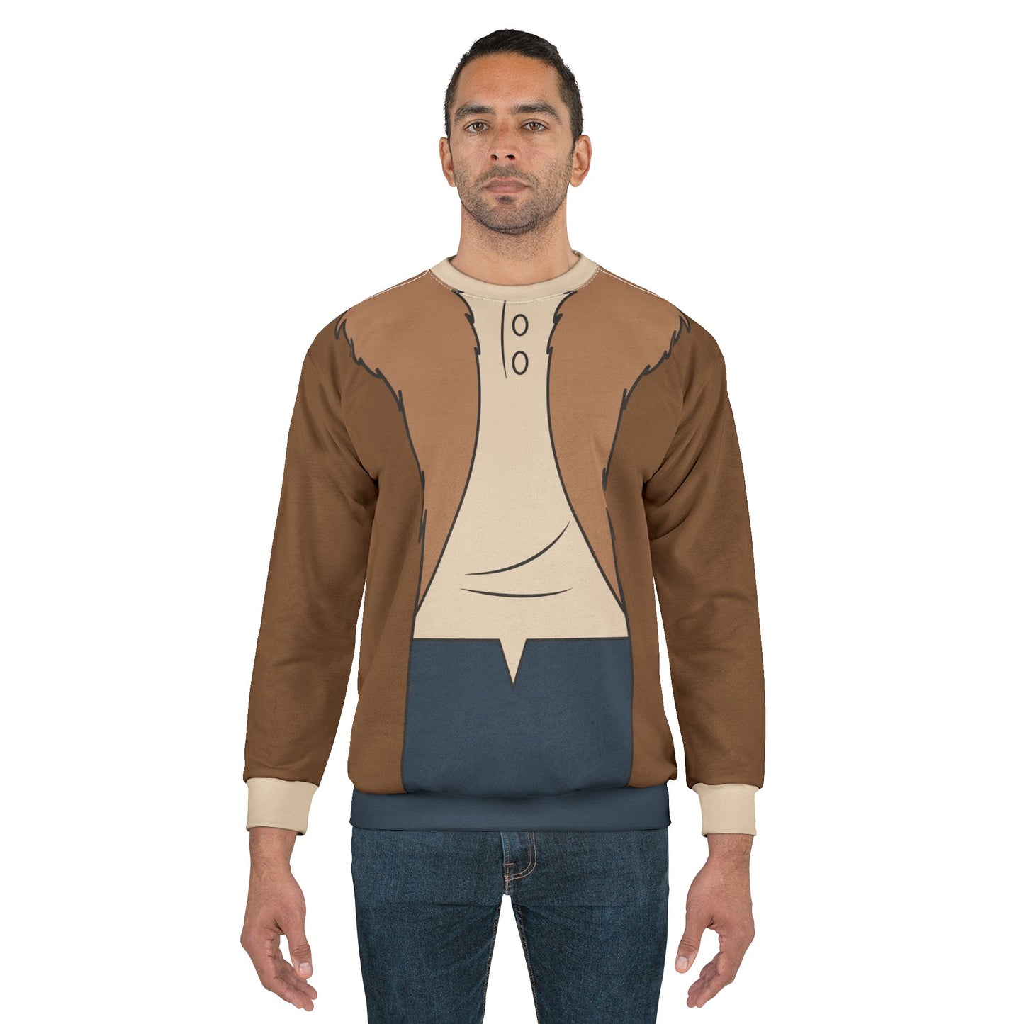 Amos Slade Long Sleeve Shirt, The Fox and the Hound Costume