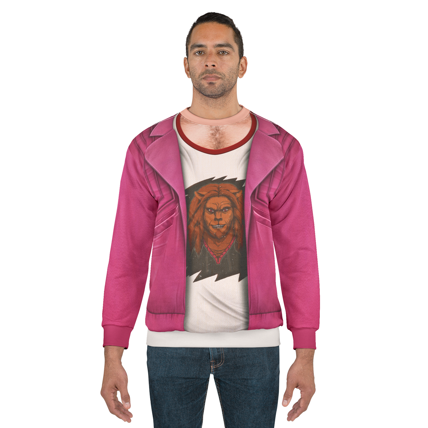 Garbage Man Long Sleeve Shirt, Games Character Inspired Costume