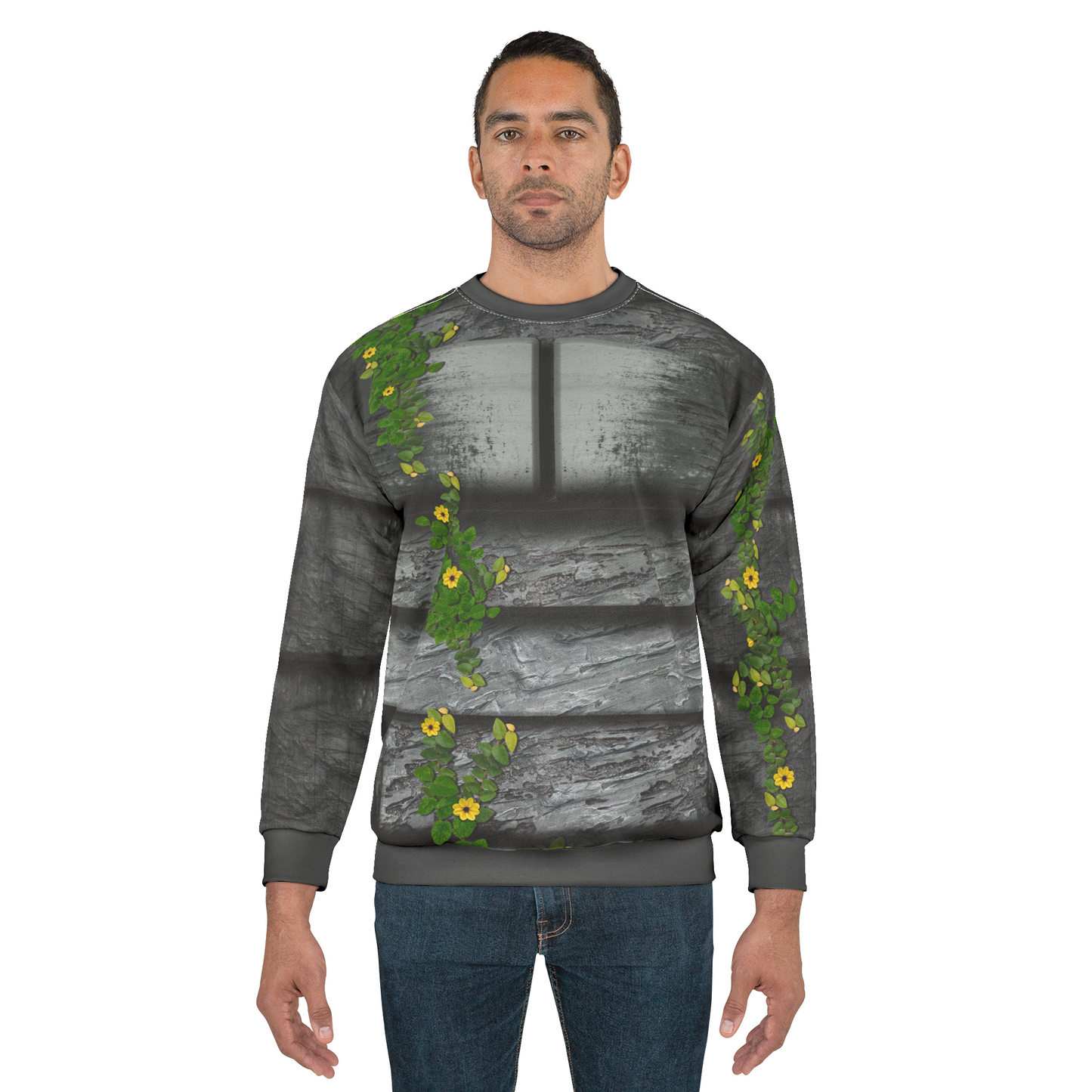 Iron Golem Cosplay Long Sleeve Shirt, The Overworld Game Character Inspired Costume