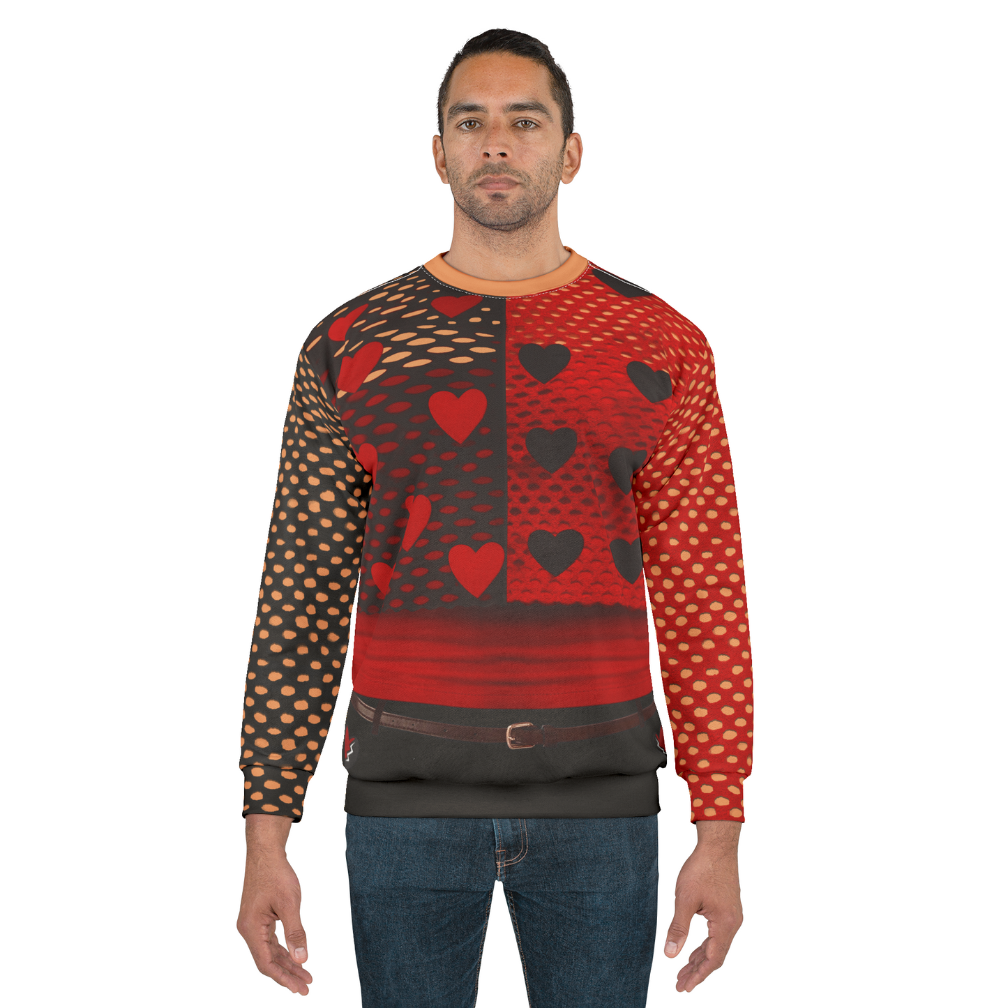 Red Dance Practice Long Sleeve Cosplay, Descendants Shuffle of Love Costume