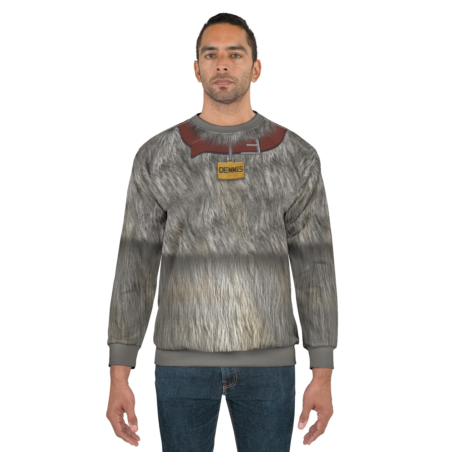 Dennis the Dog Long Sleeve Shirt, The Overworld Animal Character Inspired Costume