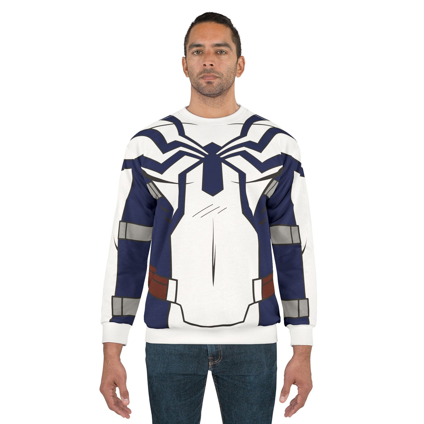 Spider-Man White Suit Long Sleeve Shirt, Your Friendly Neighborhood Spider-Man Costume