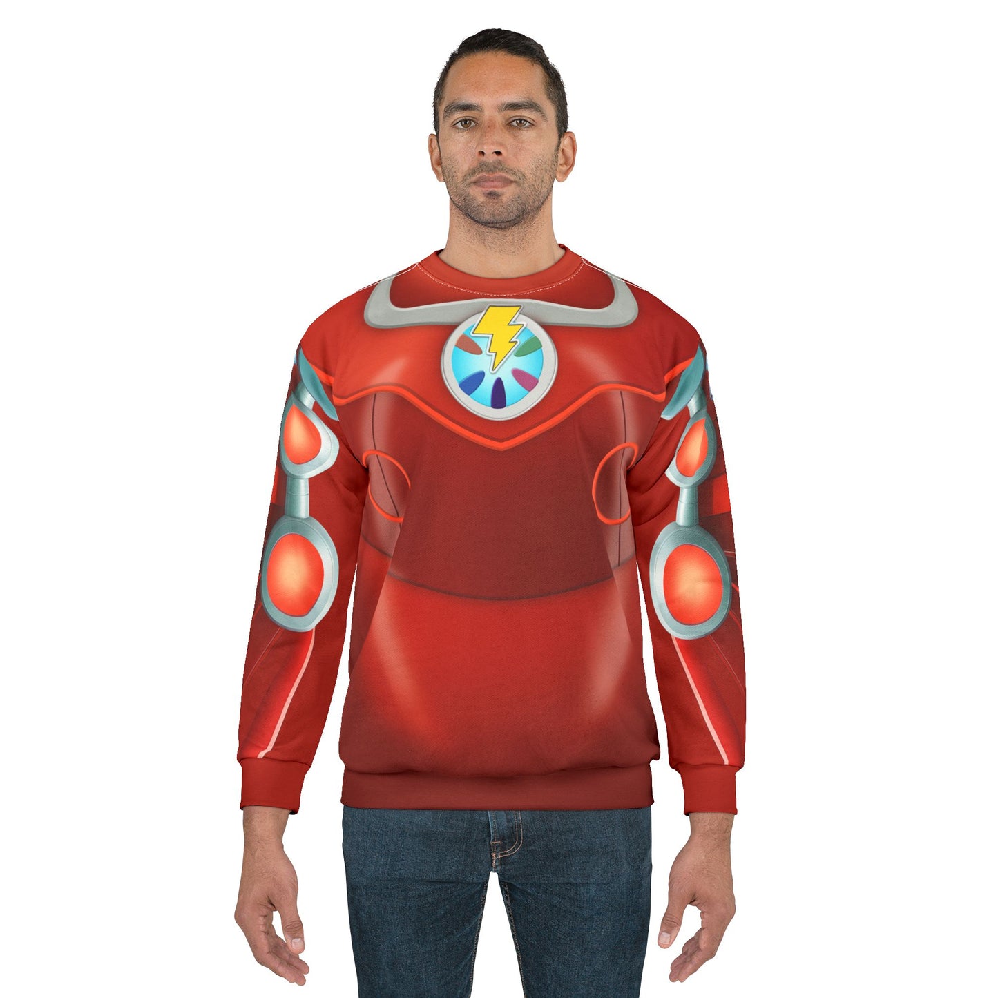 Robo Wingo Suit Long Sleeve Cosplay, RoboGobo Inspired Character Costume
