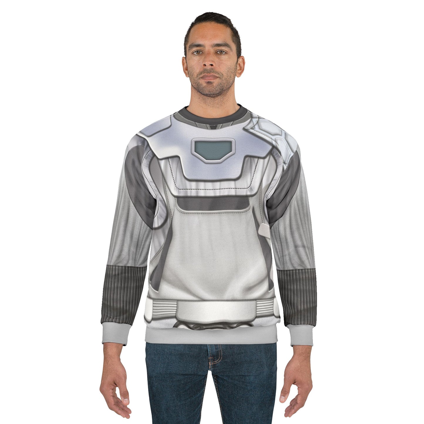 Shatterstar Long Sleeve Shirt, Deadpool & Wolverine Costume