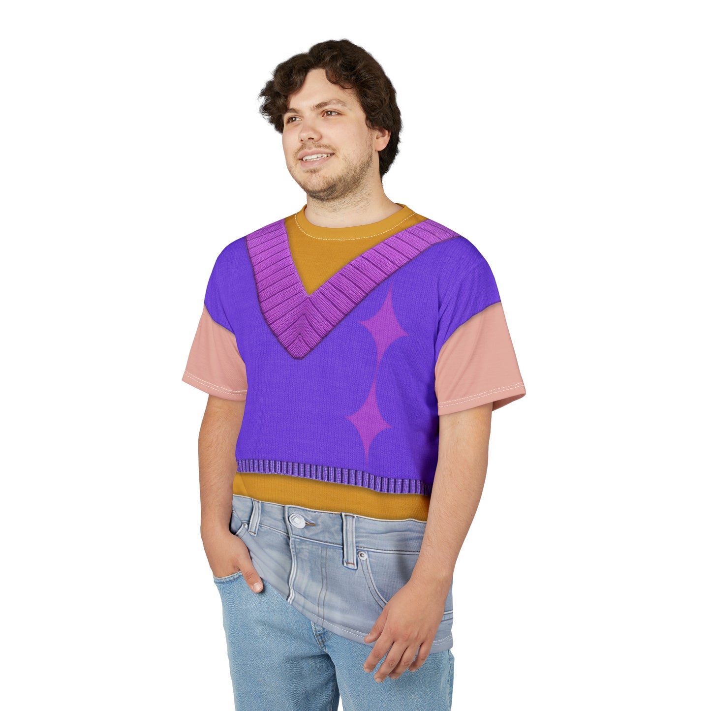 Boys Kpop Purple Style Shirt, Boy Band Korea Group Costume