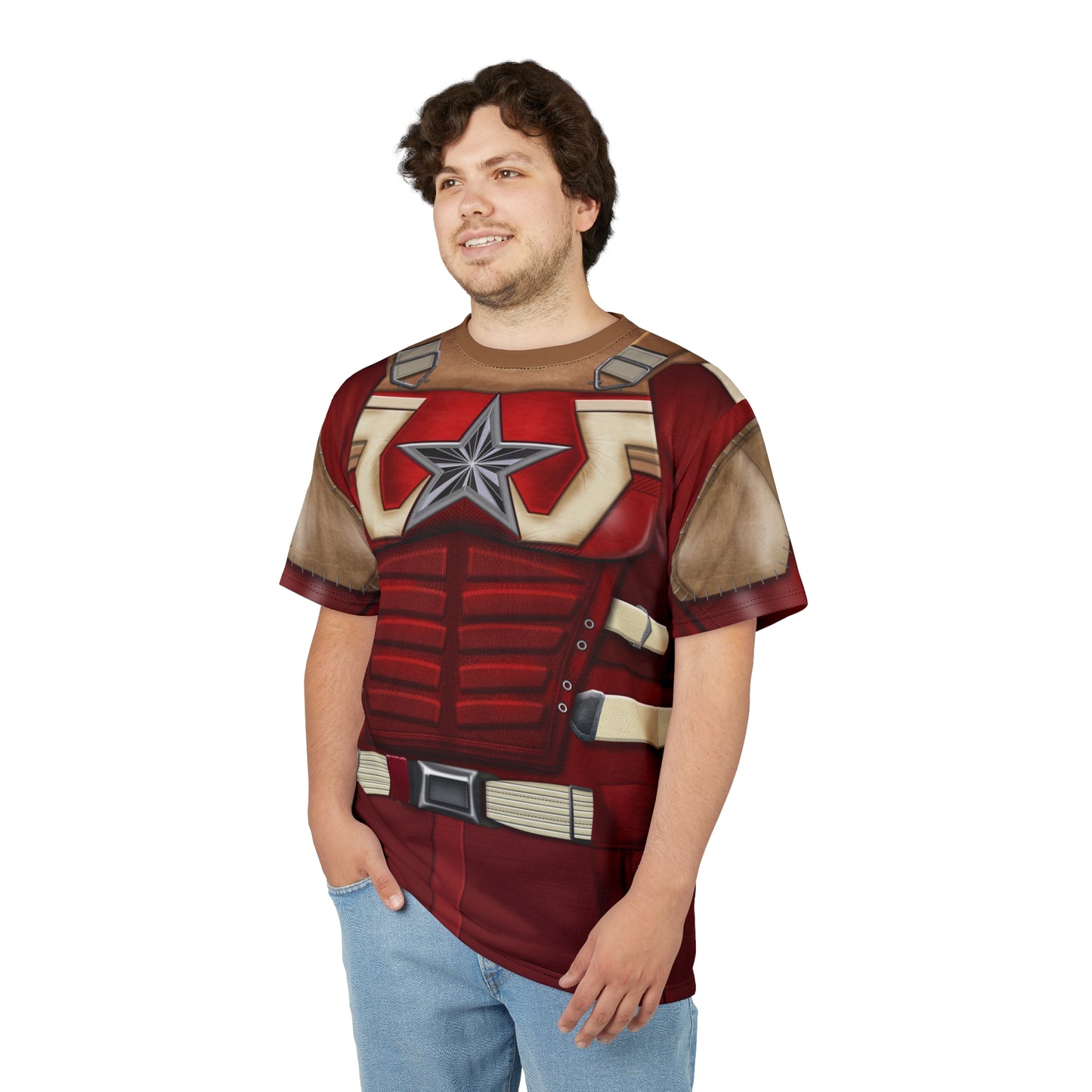 Red Guardian Shirt, Thunderbolts Character Costume