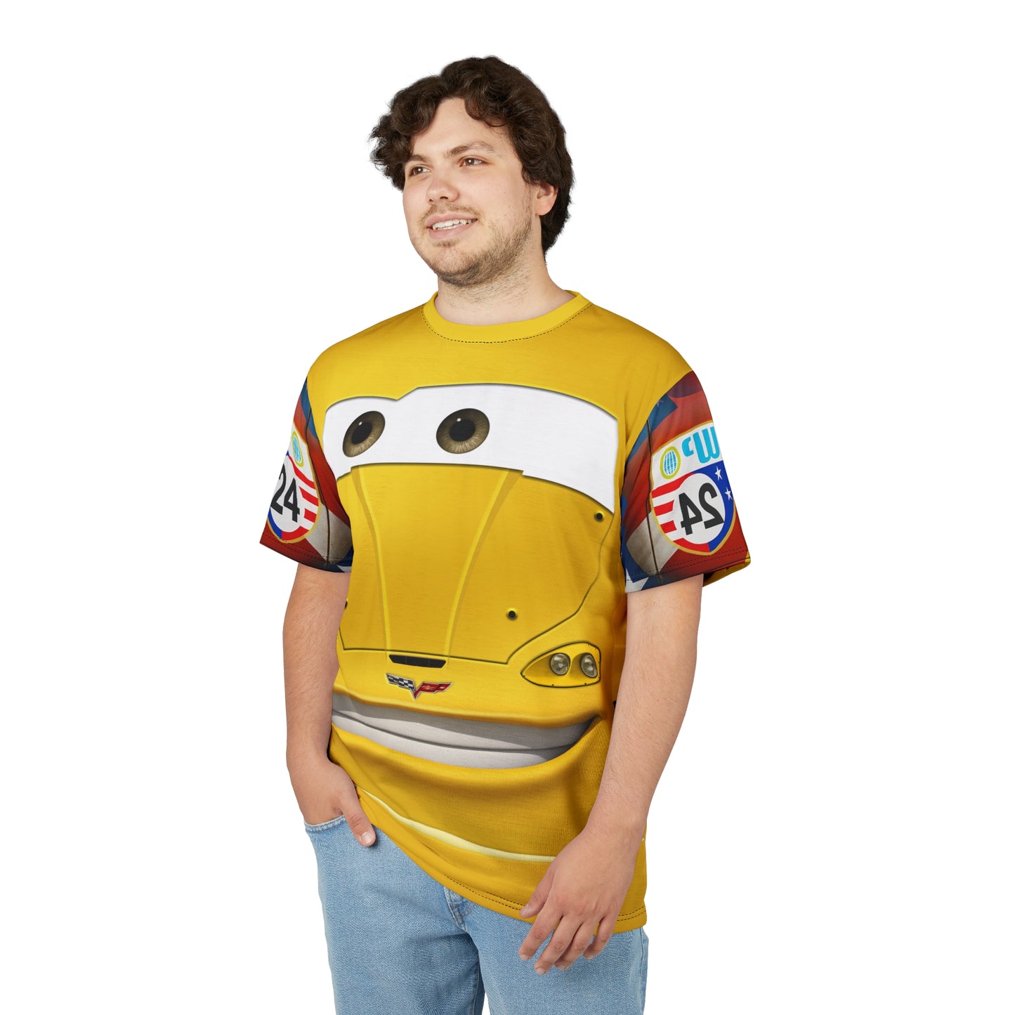 Jeff Gorvette Shirt, Cars 2 Character Costume