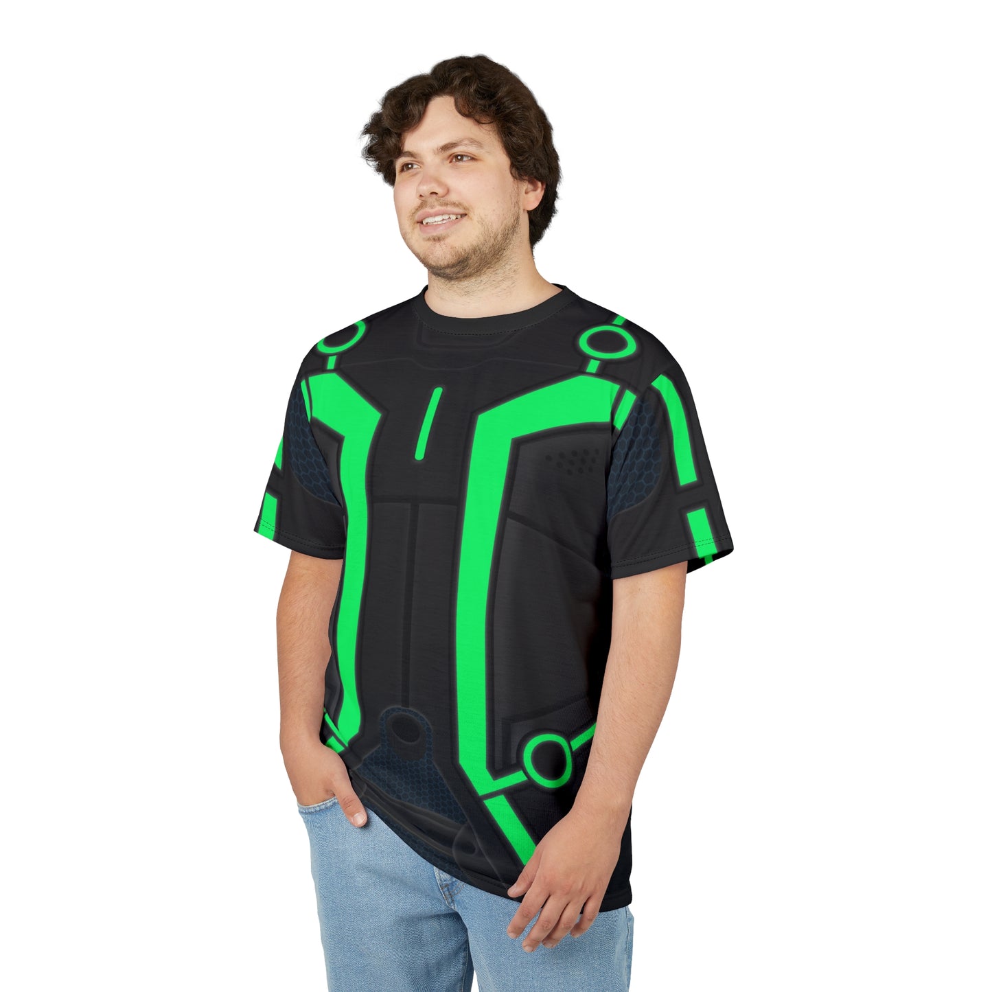 Green Tron Shirt, Tron Legacy Costume