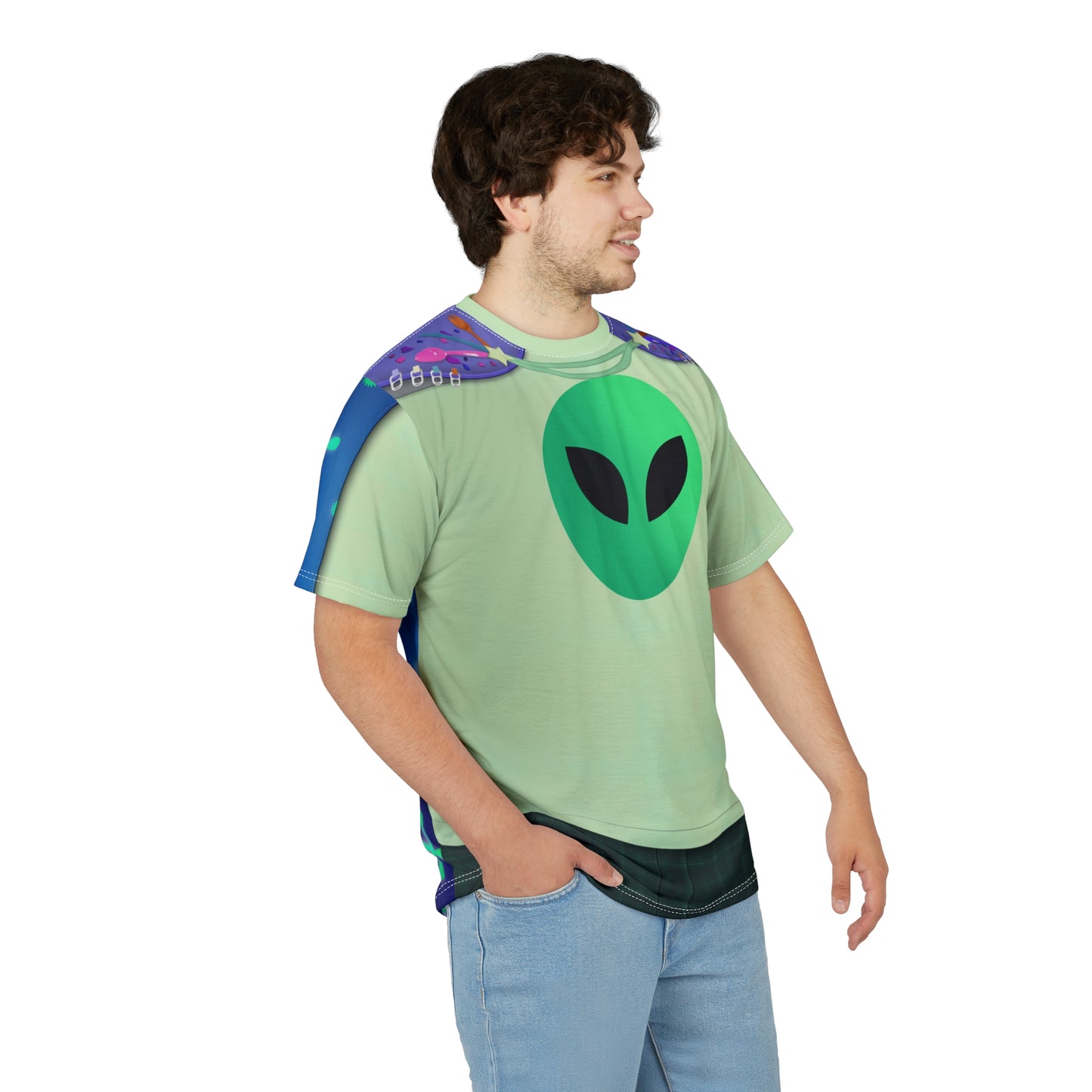 Elio Green Alien Shirt, Pixar Elio Character Inspired Costume