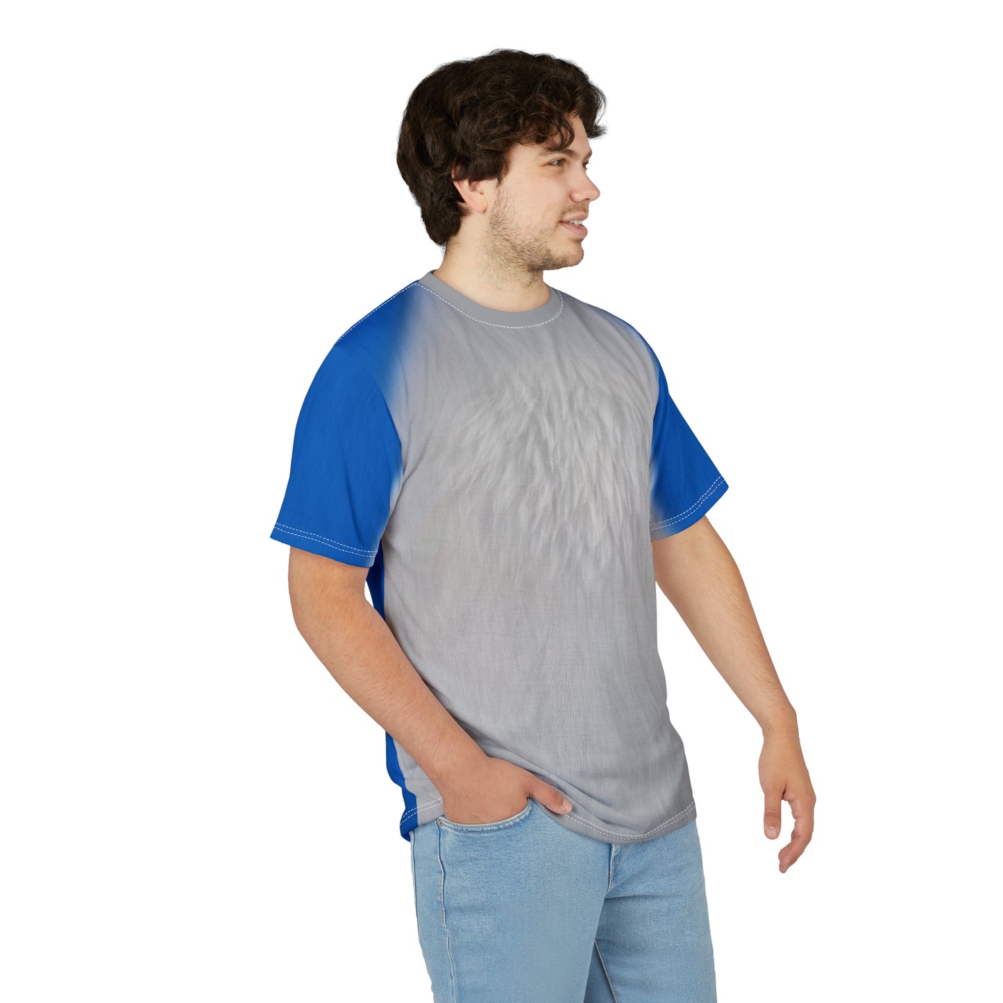 Booster Blue Husky Shirt, RoboGobo Inspired Character Costume