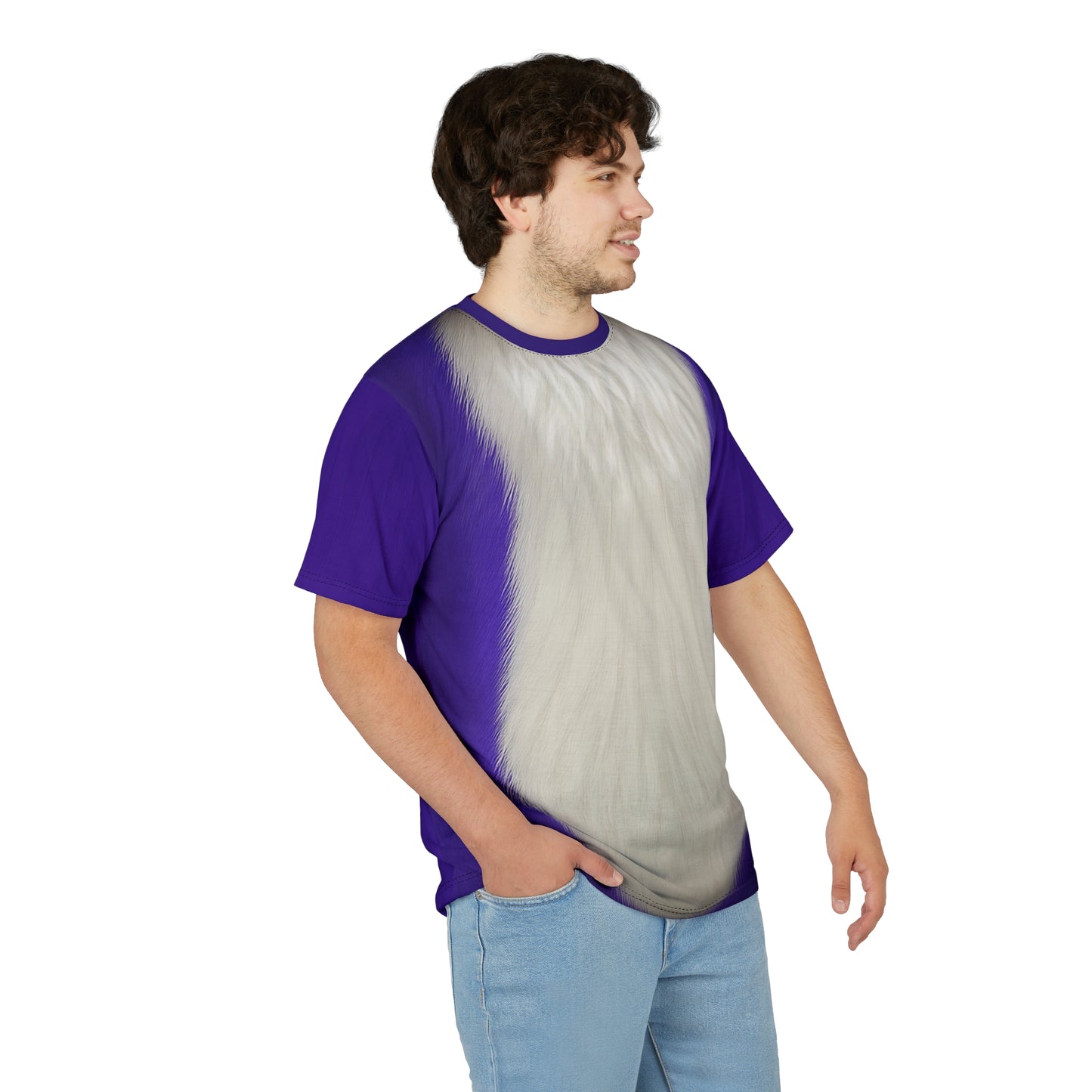 Hopper Purple Bunny Shirt, RoboGobo Inspired Character Costume