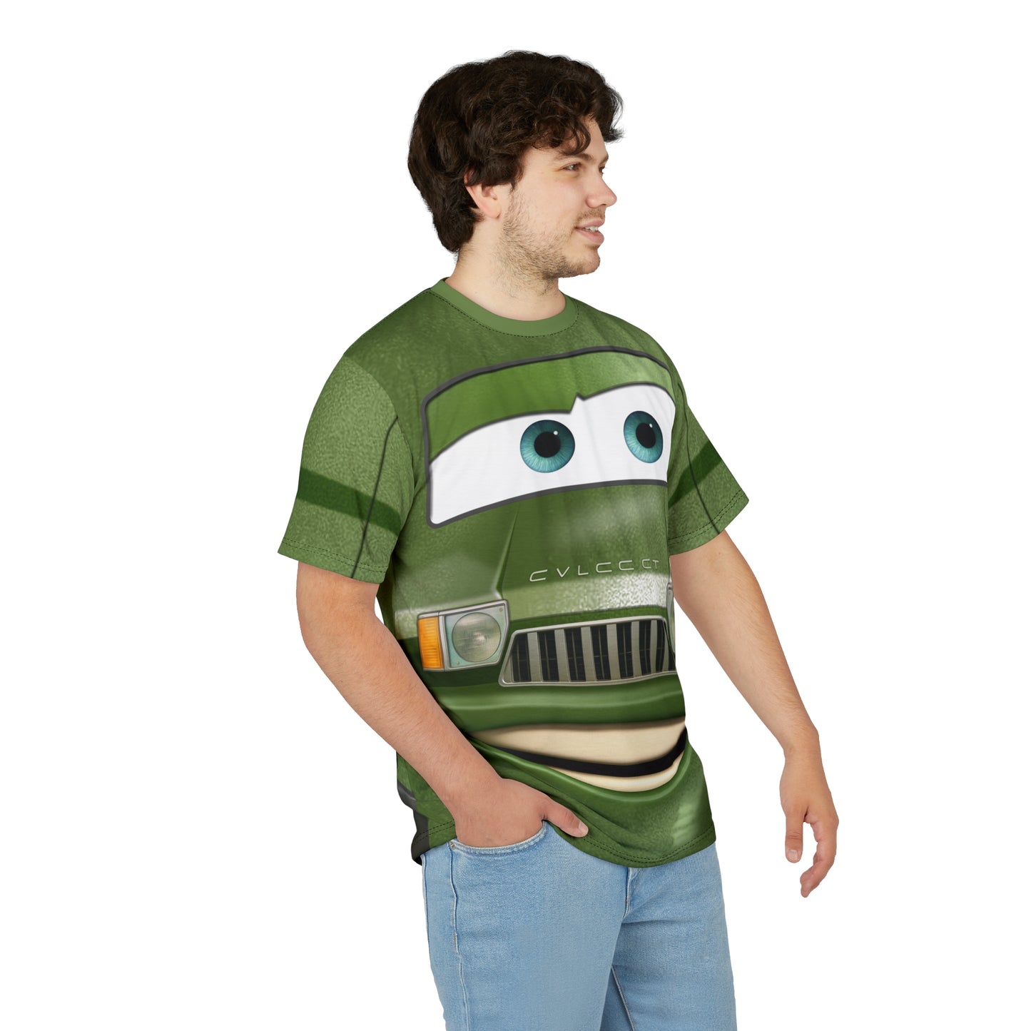 Miles Axlerod Cars Shirt, Cars 2 Character Costume