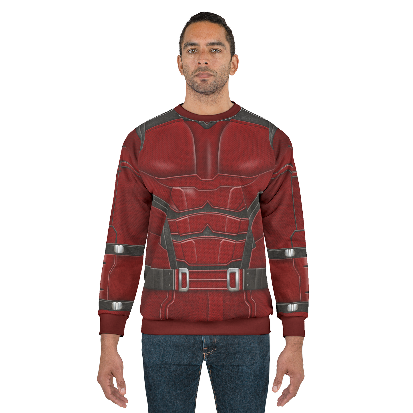 Daredevil Long Sleeve Shirt, Daredevil: Born Again Inspired Costume