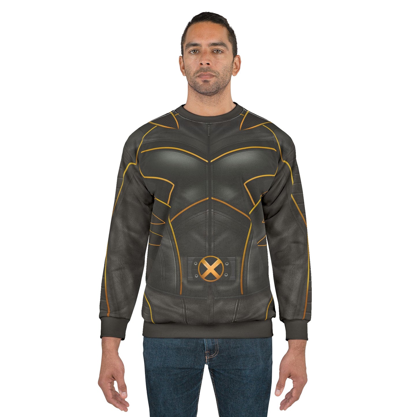 Wolverine Fight Suit Long Sleeve Shirt, X-Men Costume