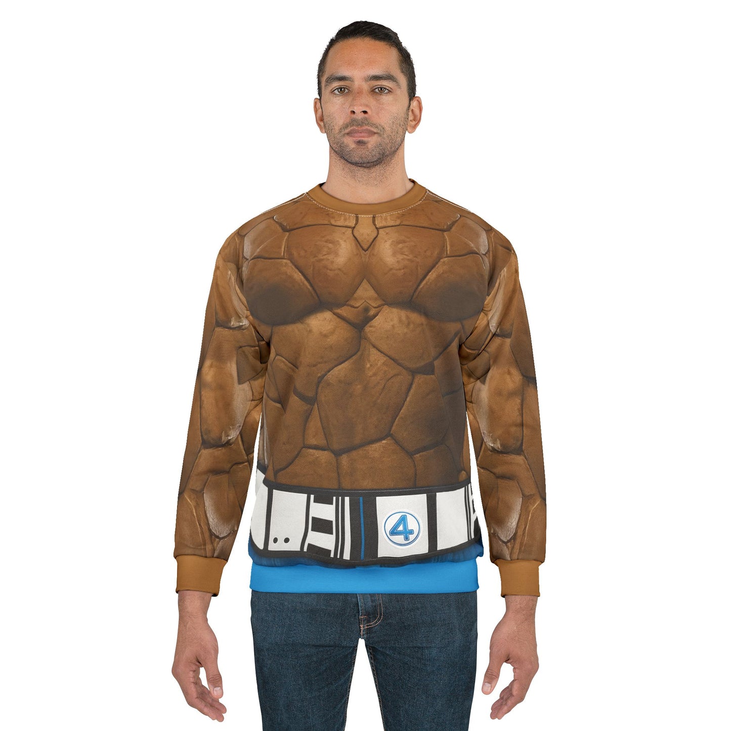 Thing Long Sleeve Cosplay, The Fantastic Four Character Inspired Costume