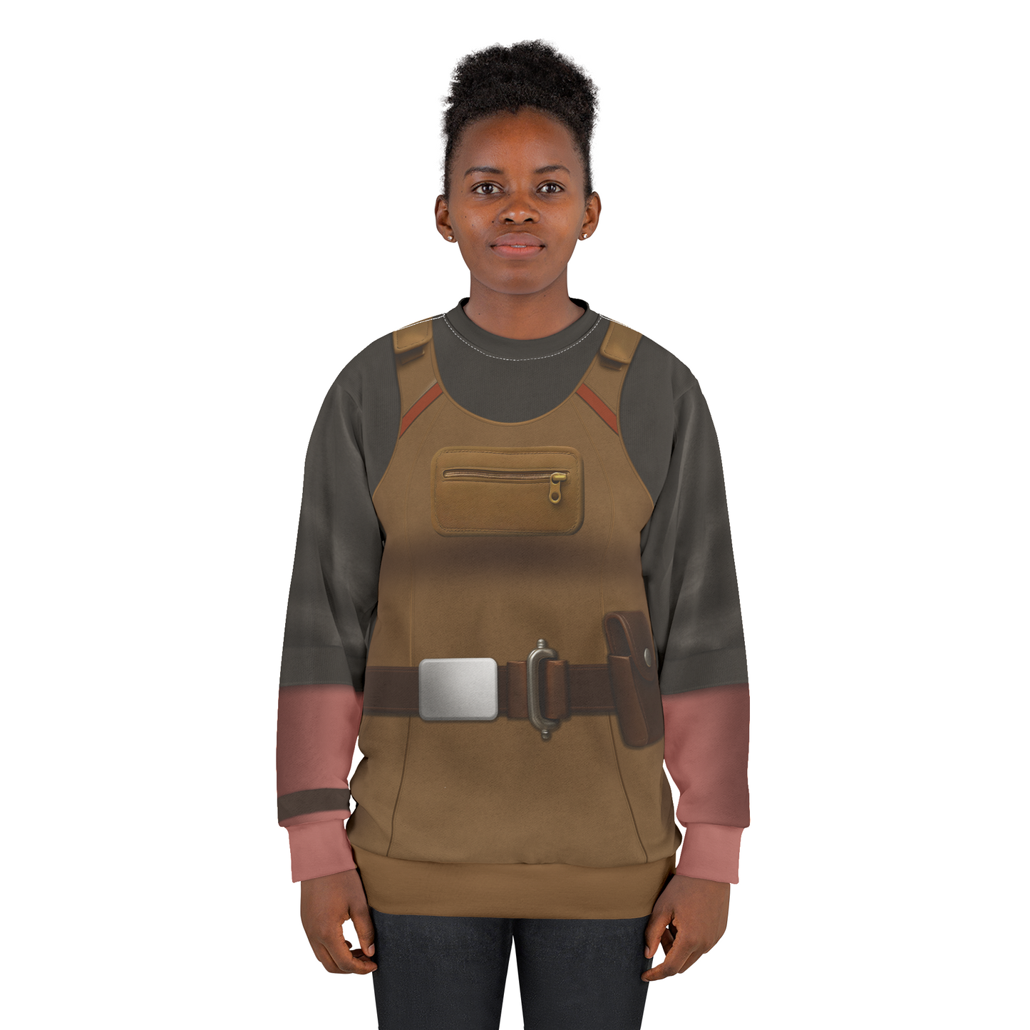 Pigtail Long Sleeve Shirt, The Bad Guys Movie 2 Character Inspired Costume